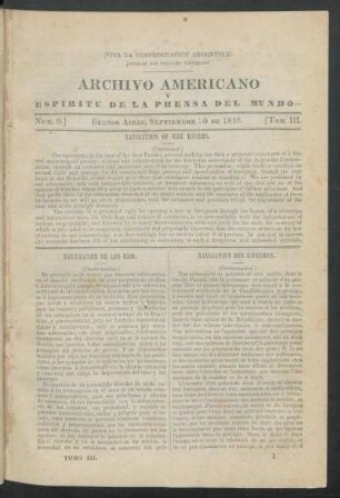 Número 9. - Buenos Aires, Septiembre 30 de 1848.