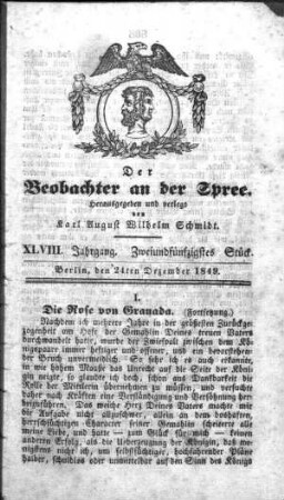 52. Stück, 24. Dezember 1849