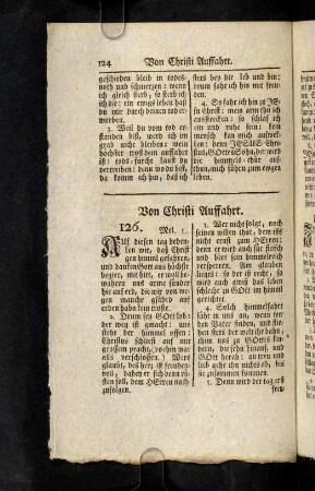 124-126, Von Christi Auffahrt