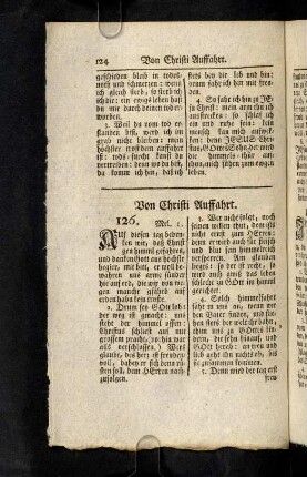 124-126, Von Christi Auffahrt