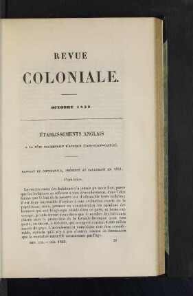Établissements Anglais.