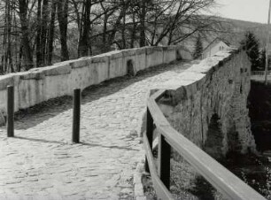 Obergurig, Böhmische Brücke, Fahrbahn, Großpflaster