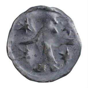 Münze, Pfennig, um 1345/50