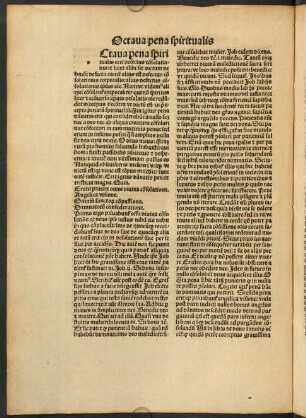 Octava pena spiritualis erit defectus consolationis - Decima pena spiritualis est verecundum stipendium