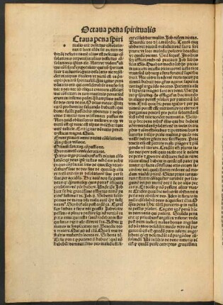 Octava pena spiritualis erit defectus consolationis - Decima pena spiritualis est verecundum stipendium