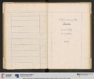 Kunstgewerbe - Museum zu Berlin. Bibliothek. Accessions - Katalog B. Einzelblätter 1882