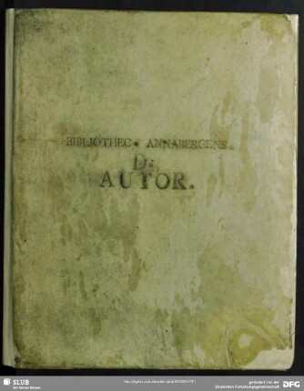 2: De Doctis Annabergensibus, Extra Patriam Bene Exceptis, Promotisque Recensionem ... Praemittit ...