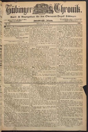 25. Juli (Nro. 171) - 31. Juli (Nro. 176)