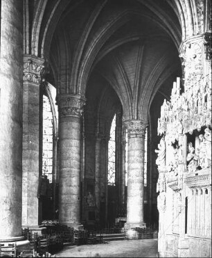 Chartres, Kathedrale Notre-Dame, Inneres, Chorumgang