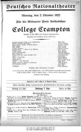 College Crampton