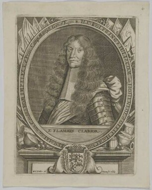 Bildnis des Wolfgangus Iulius von Hohenlohe und Gleichen