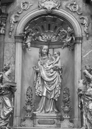 Marienaltar: Gnadenbild Mariae Säul