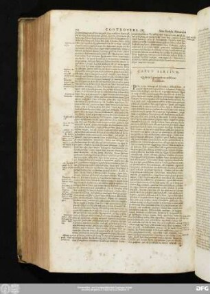 Caput Tertium. Quid sit super petram aedificari Ecclesiam.