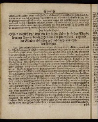 Das siebende Capitel. - Das neundte Capitel.