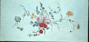 Flügeltür mit chinoisen Vögeln und Blumen