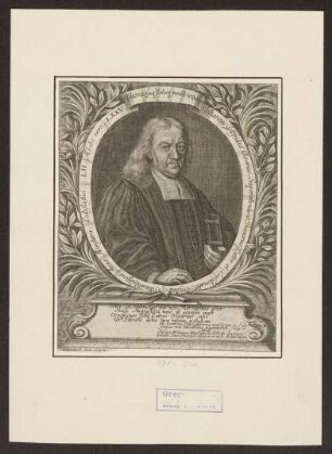 Olearius, Johann Gottfried