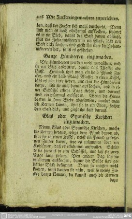 Ganze Hinnbeeren einzumachen