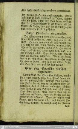 Ganze Hinnbeeren einzumachen