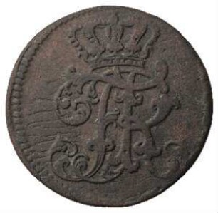 Fundmünze, 3 Pfennig, 1752
