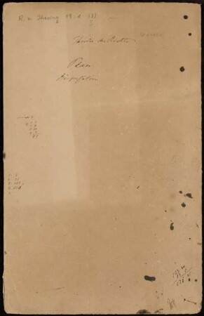 Theorie der Rechte, Ohne Ort, 1889 - 1892 : Geist des römischen Rechts auf den verschiedenen Stufen seiner Entwicklung, 3. Bd., 2 Abt.