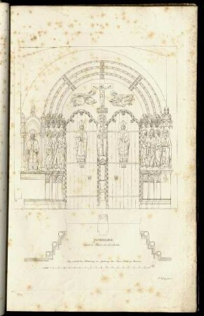Paderborn. Südliche Thüre der Domkirche