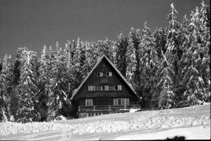 Feldberg: Villa im verschneiten Wald