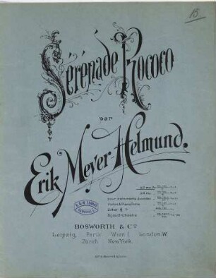 Sérénade rococo