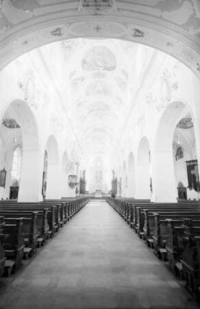 Ochsenhausen: Inneres der Klosterkirche
