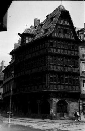 Straßburg: das Kammerzell'sche Haus am Münsterplatz