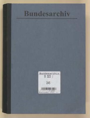 Ausgänge aus dem Central Collecting Point Wiesbaden: "Outshipments" Nr. 74-98