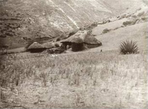 Hütten bei Punin (Ecuador)
