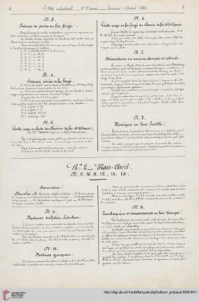 No 2 (Mars-Avril 1858)