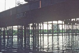Bai der Kaiserleibrücke in Offenbach/Main