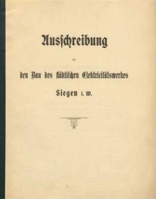 Elektrizitätswerk Siegerland GmbH (kurz: E. W. Siegerland GmbH)