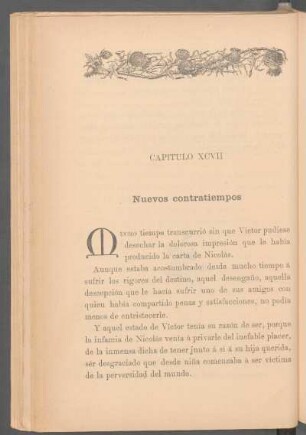 Capítulo XCVII - Nuevos contratiempos