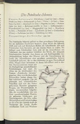 Die Fränkische Schweiz