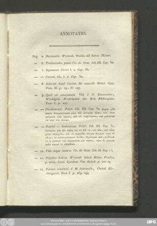 Annotatio.