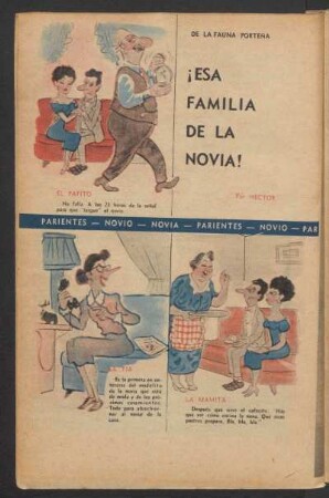 ¡Esa familia de la novia! - [Cómic]