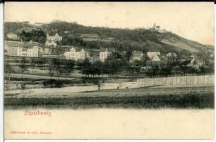 Blick auf Zitzschewig