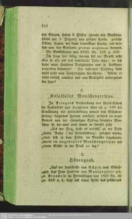 Kolossales Menschengerippe