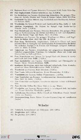 Wäsche (Nr. 481-533)