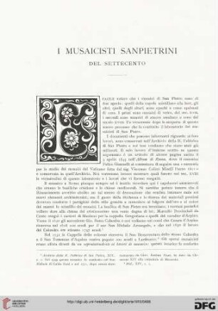13: I musaicisti Sanpietrini del settecento