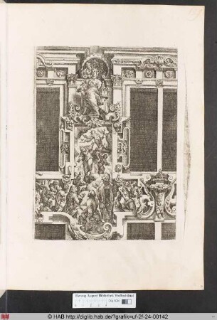 [Zwei Fenster mit Himmelfahrt Christi. Band II.]