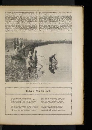 In der freien Zeit beim Fischfang.