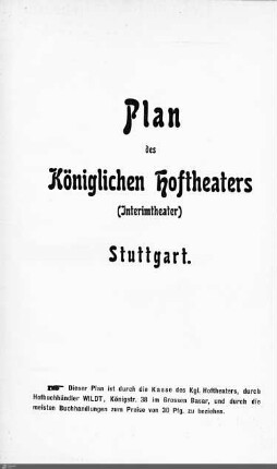 Sitzplan Theater Stuttgart