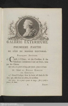 Premiere Partie. Du Cote Du Manege Electoral