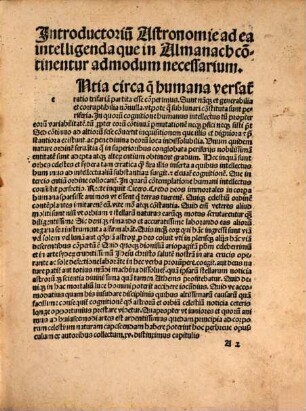 Introductorium astronomie Cracoviense