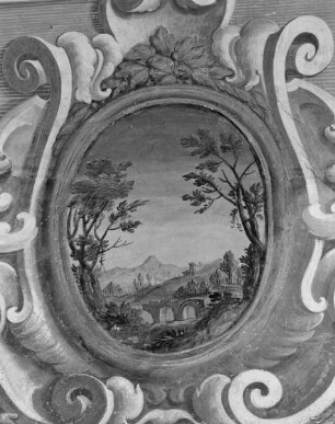 Landschaft mit Aquädukt