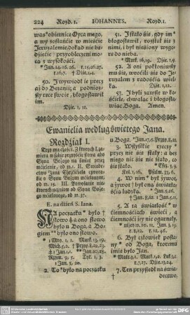 Ewanielia według swietego Jana