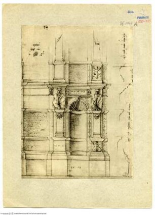 Studie zur Telamonen des Grabmales des Julius' II. in San Pietro in Vincoli